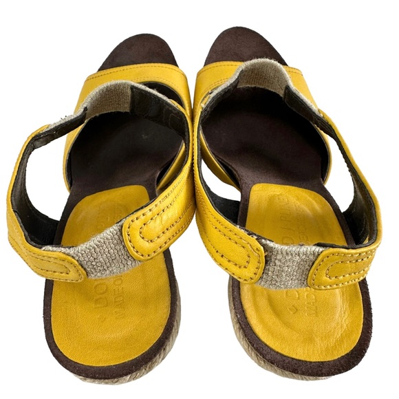 Donald J Pliner Ginny Espadrille Cork Wedge Sandals Size 7M - Picture 10 of 16